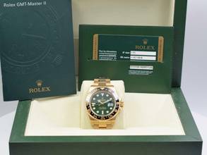 Thumbnail von Rolex GMT-Master II 116718ln Green 2011 - Full Set </h1>