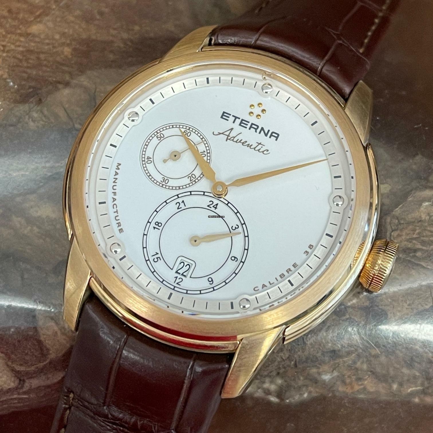 Eterna Adventic GMT Manufacture - 18k 150 Gr. - Ref. 7660.69.67.1274 Gesamtgewicht ca. 150 g </h1>