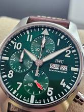 Thumbnail von IWC Fliegeruhr Chronograph Pilot Chronograph 41mm IW388103 Green Dial Unworn/New Condition Full Set 1-2026