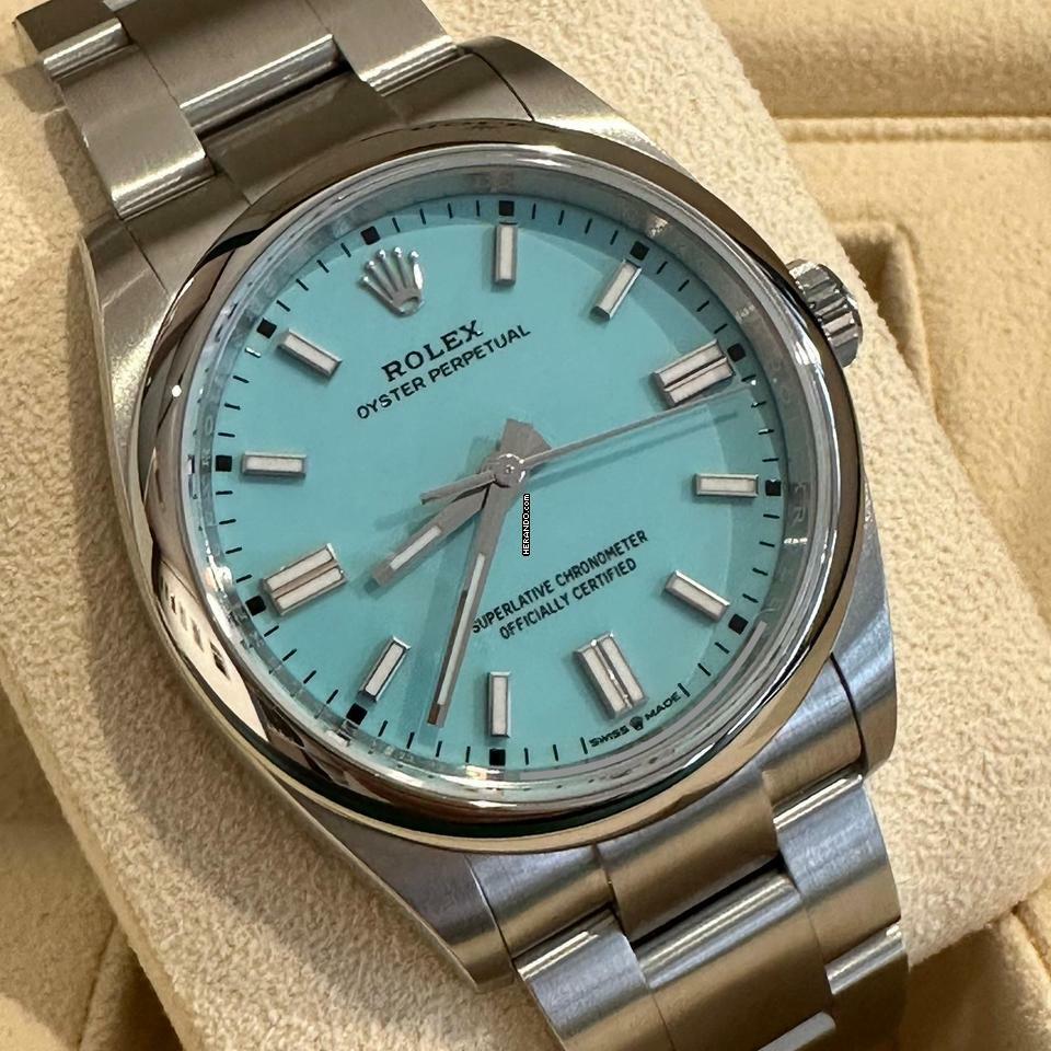 Rolex Oyster Perpetual 36 126000 2024/06 tiffany Eu white tag unworn ungetragen B&P 36mm </h1>
