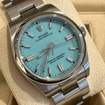 Rolex Oyster Perpetual 36 126000 2024/06 tiffany Eu white tag unworn ungetragen B&P 36mm </h1>