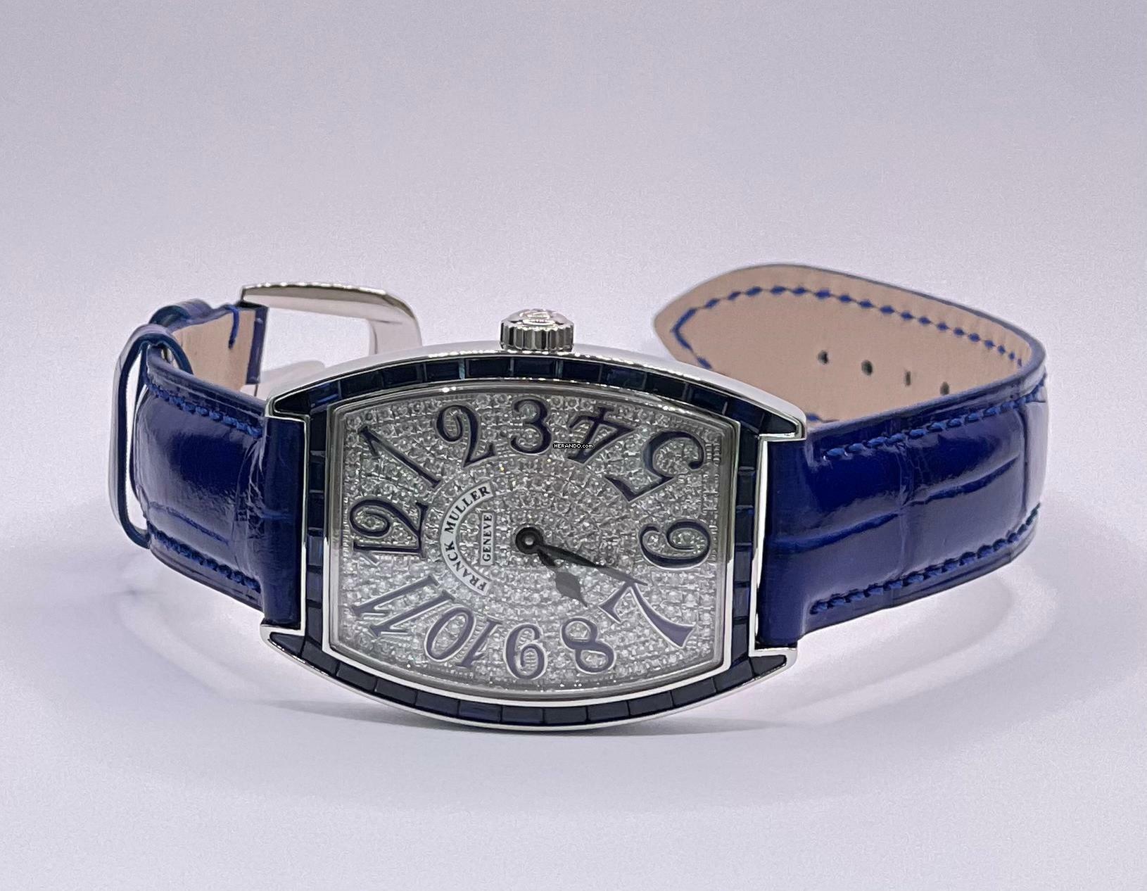 Franck Muller Cintrée Curvex 2852 QZ D 1R </h1>