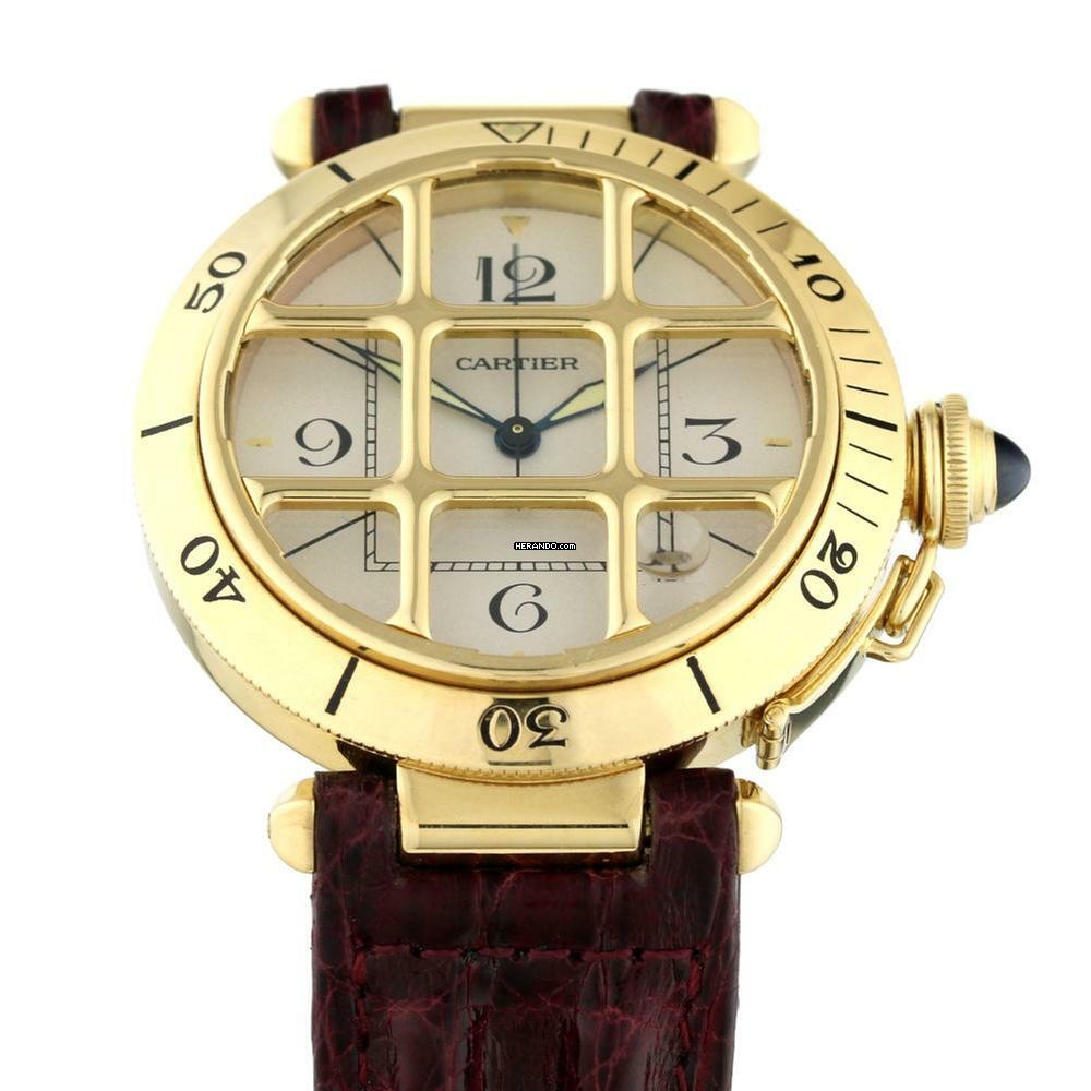 Cartier Pasha Grille Early Model Ref.820904 BJ.1986 </h1>