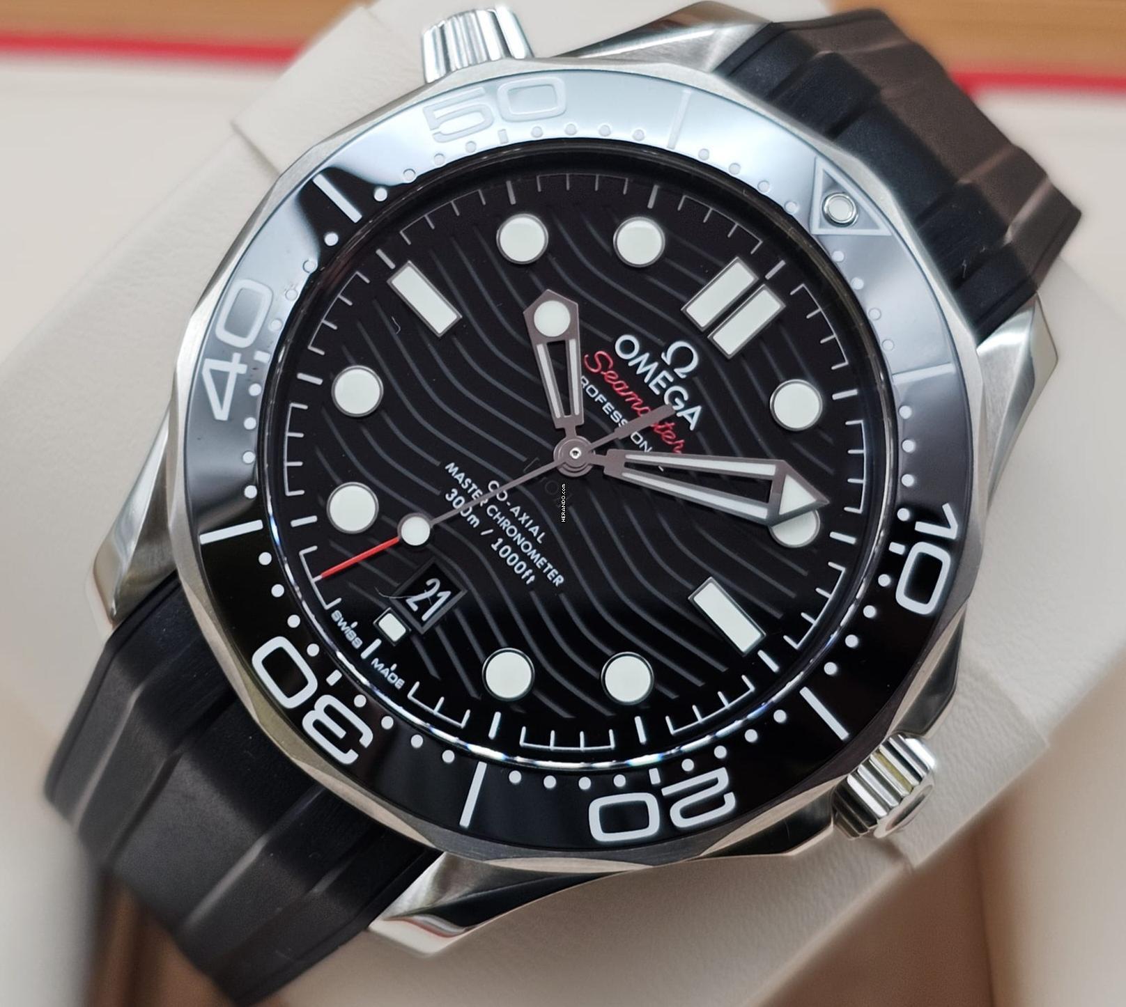 Omega Seamaster Diver 300 M 42MM 210.32.42.20.01.001 Black dial Unworn/New Condition 3-2026