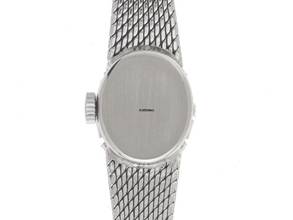 Thumbnail von Ebel Art Deco Lady 18kt Weißgold 1978 original Box sehr gut Vintage