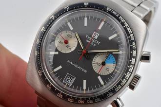 Thumbnail von Tissot Navigator Chronograph 40532 Vintage Mint