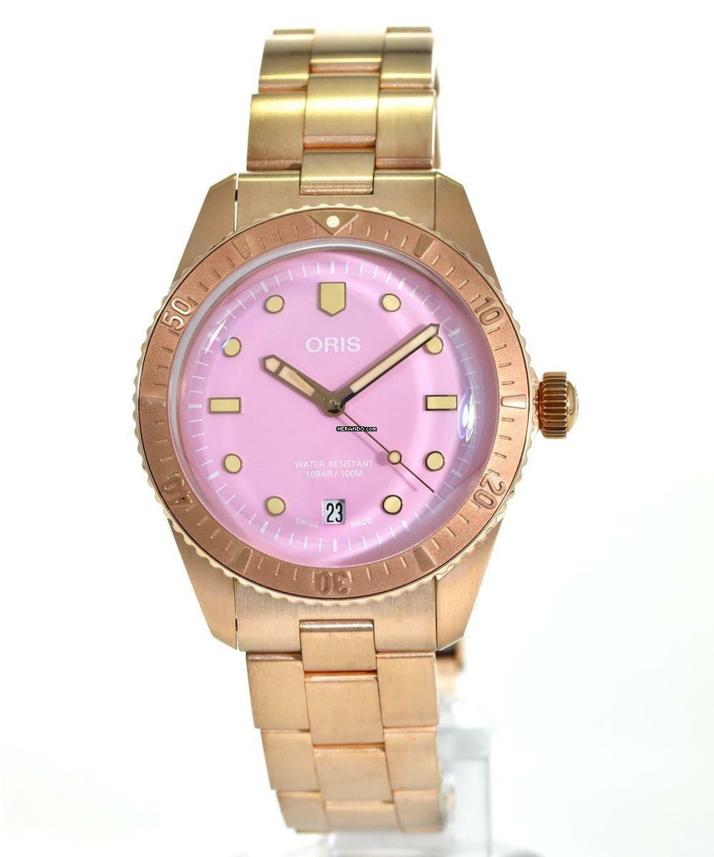 Oris Divers Sixty Five Cotton Candy