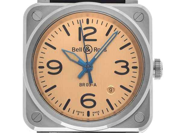  Bell & Ross BR 03 Copper Ref.BR03A-GB-ST/SCA 2024 Full Set Neu  