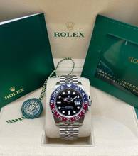 Thumbnail von Rolex GMT-Master II PEPSI STEEL JUBILEE FULL SET with Box&Papers NEW 11/2025 +first buying receipt - Lc Austria