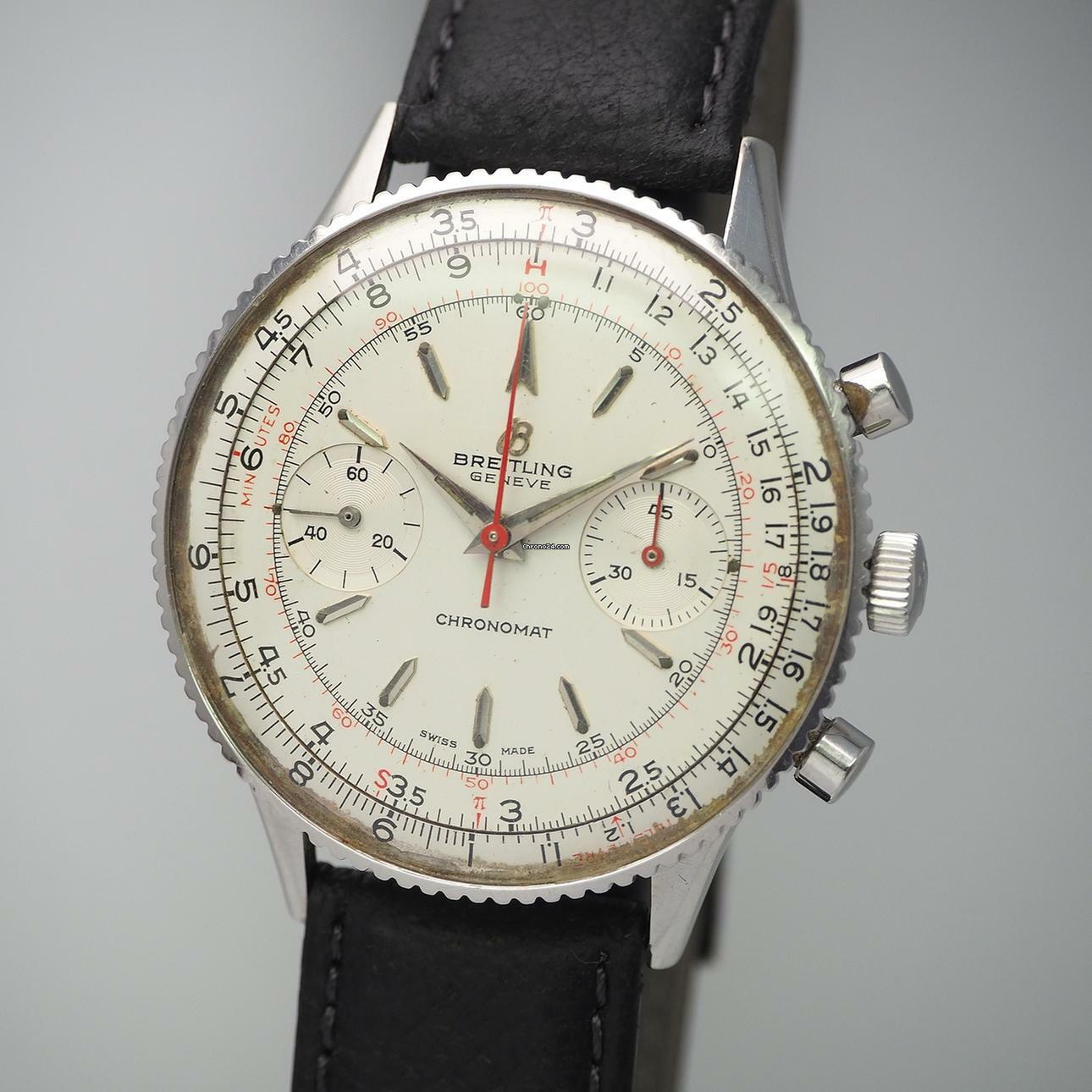 Breitling Chronomat 217012 808 Chronograph Vintage Stahl rare