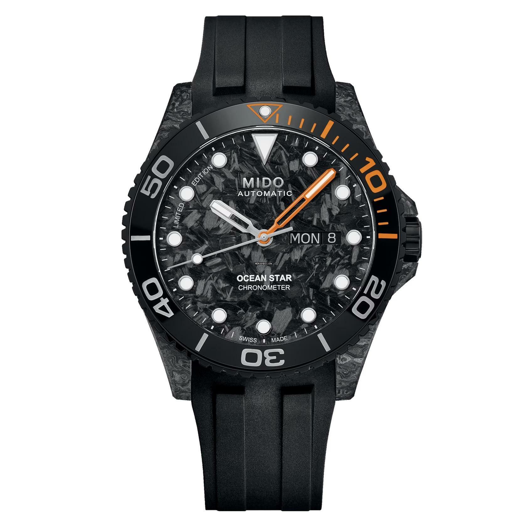 Mido Ocean Star 200C Carbon Limited Edition