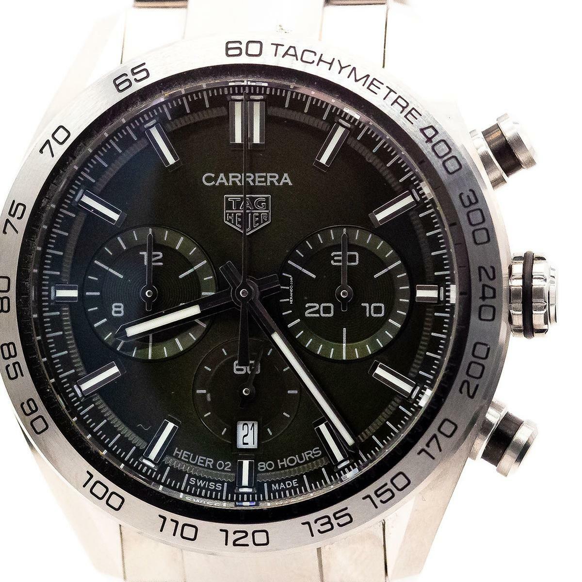 TAG Heuer Carrera Calibre Heuer 02 Chronograph 44mm </h1>
