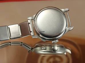 Thumbnail von Longines Mega Rare Caliber 15 Oversize steel chrono vintage no 13ZN </h1>