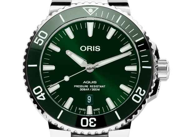  Oris Aquis Date Ref.01 733 7730 4157 2022 original Box Ungetragen </h1> 
