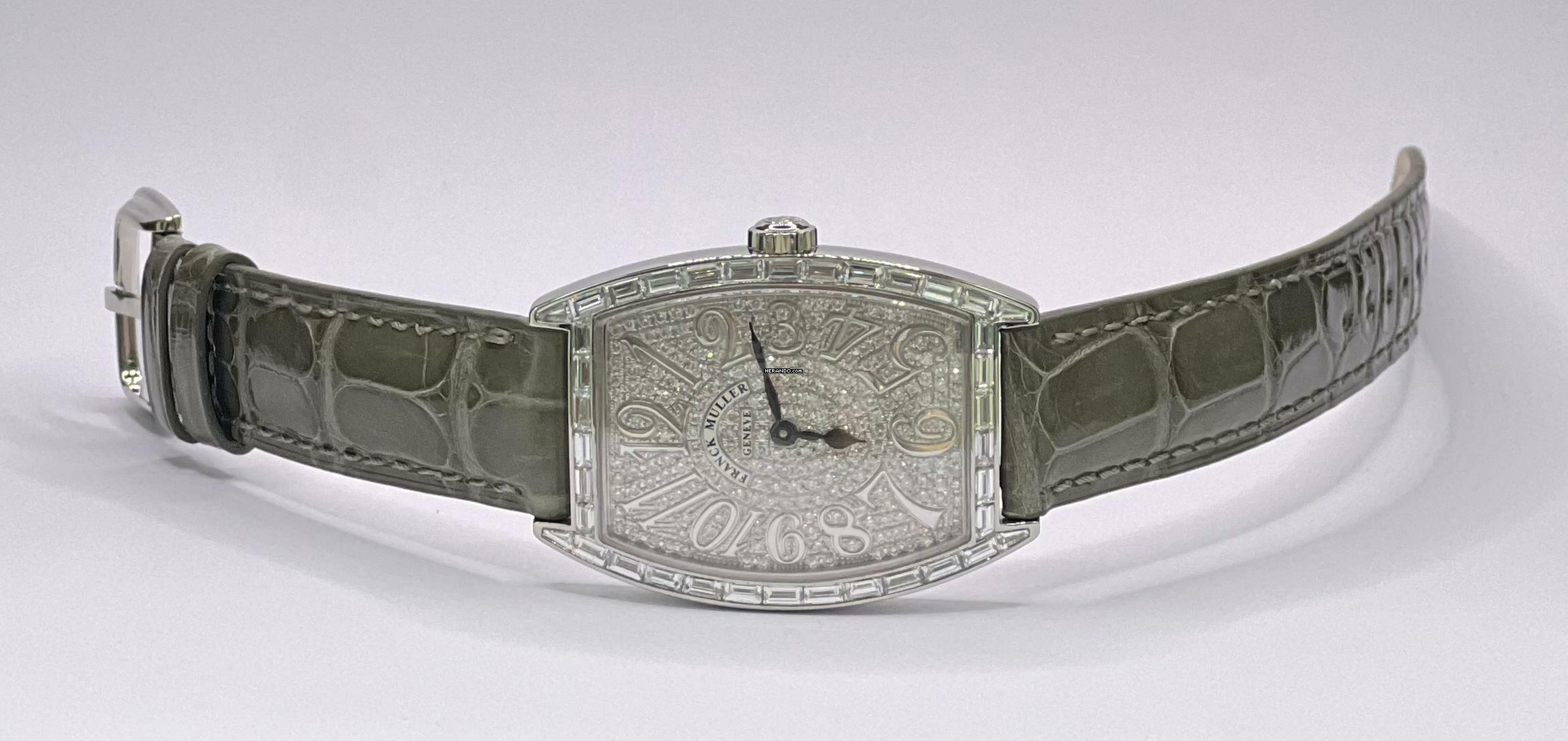 Franck Muller Cintrée Curvex 2852 QZ D 1R </h1>