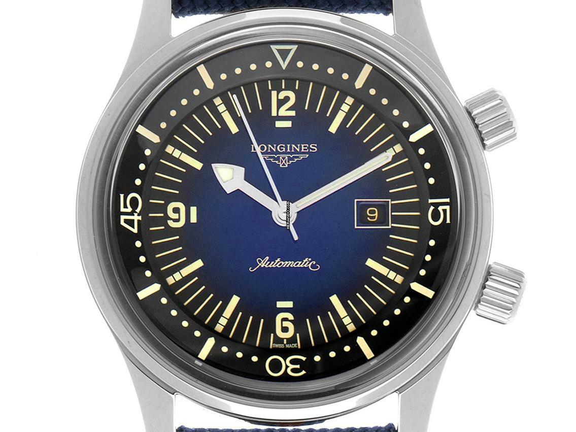 Longines Legend Diver Ref.L3.774.4.90.2 2024 Full Set Ungetragen