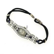 Thumbnail von Tiffany Art Deco Diamond Lady Watch Bj.1930er </h1>