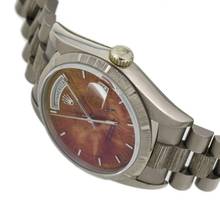 Thumbnail von Rolex Day-Date 36 Wood Dial Borke Finish Ref.18039 very rare </h1>
