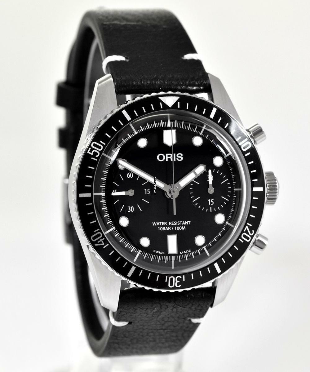 Oris Divers Sixty Five Chronograph Ref. 01 771 7791 4054-07 6 20 0