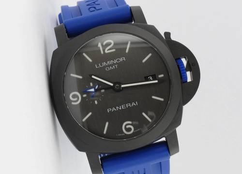  Panerai Luminor Base GMT Bucherer Blue Limited Edition 288 Pieces 