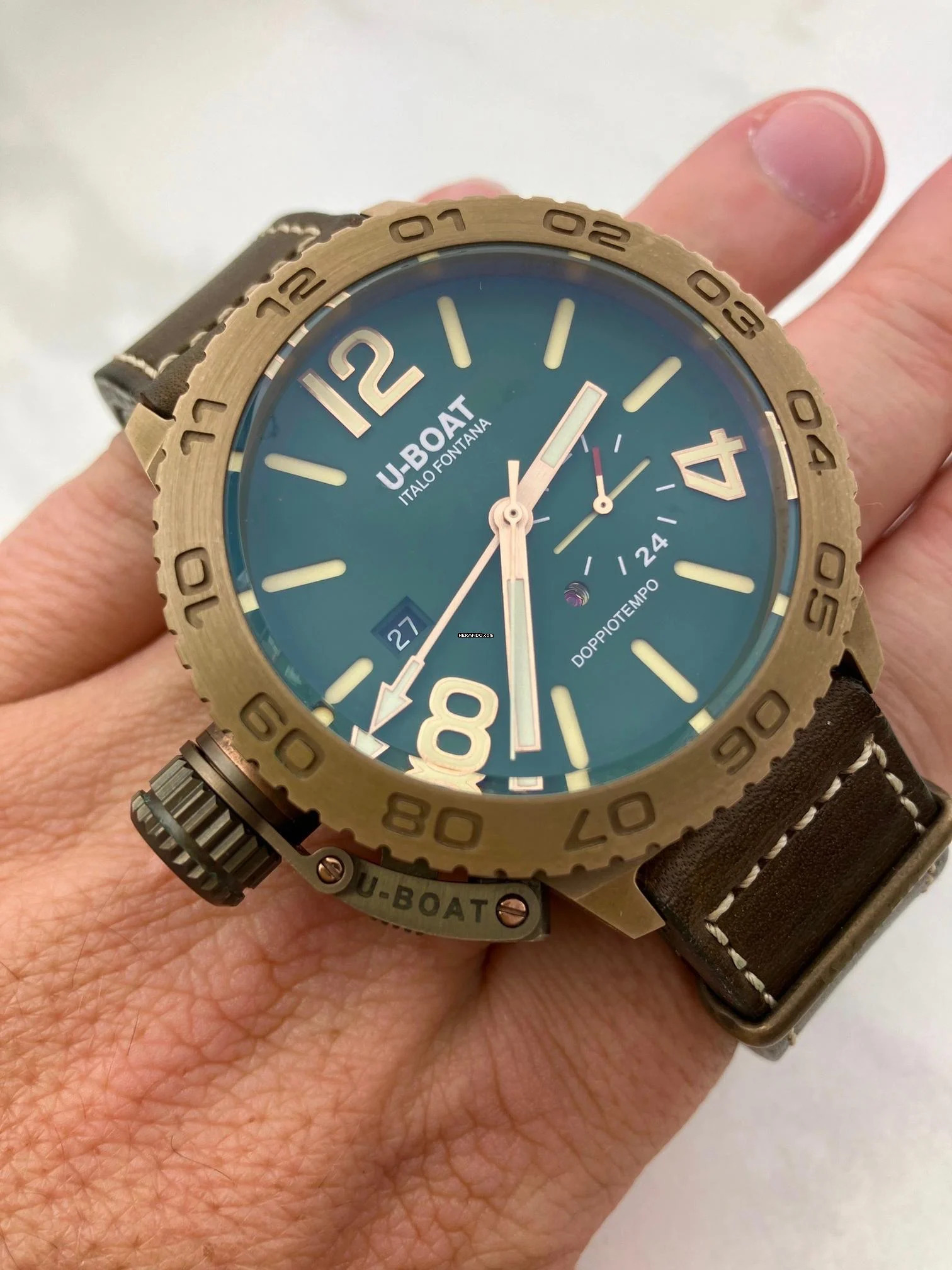 U-Boat Doppiotempo 46mm Bronze/Full Set 2024