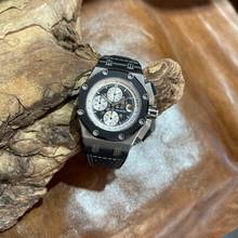Thumbnail von Audemars Piguet Royal Oak Offshore Chronograph Royal Oak Offshore Chrono Barrichello - FULL SET 2007 - Ref. 26078IO.OO.