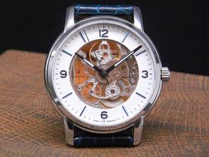 Thumbnail von Almanus Osseus made in Germany Osseus - 34SK2003SLB Handaufzug Gehäuse Edelstahl