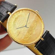 Thumbnail von Corum Coin Watch Twenty Dollars 35mm 1897 Gold 18k/750 RARE