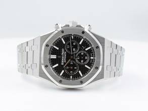 Thumbnail von Audemars Piguet Royal Oak Chronograph 26320st Black Chronograph 41mm Like New 2014