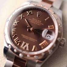 Thumbnail von Rolex Datejust 31 Midsize Steel Everose Gold Diamonds </h1>