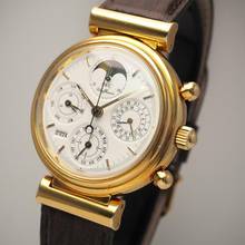 Thumbnail von IWC Da Vinci Perpetual Calendar 3750 Ewiger Kalender Perpetual Calendar Gold 18k/750 Box+Docs