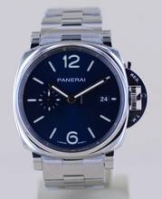 Thumbnail von Officine Paneral Luminor Due PAM01124 Steel small second Date Blue 42mm B+P