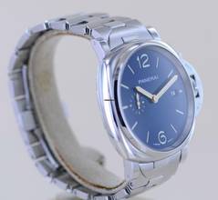 Thumbnail von Officine Paneral Luminor Due PAM01124 Steel small second Date Blue 42mm B+P