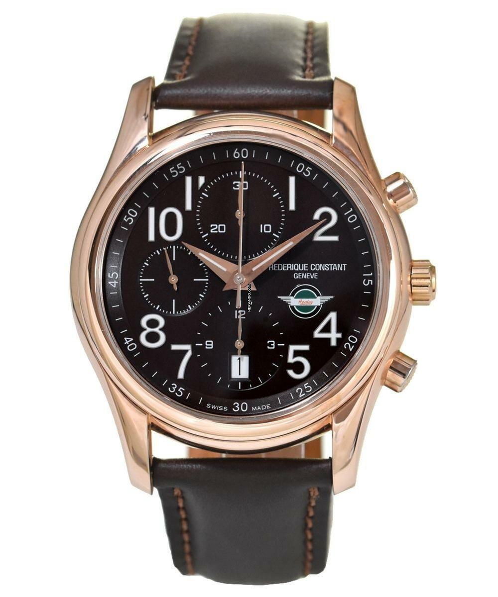 Frederique Constant Vintage Rally Set mit Stoppuhr Ref. FC-392CH6B4