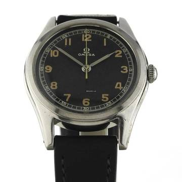  Omega Classic Vintage Radium Dial Center Seconds Screw Back </h1> 