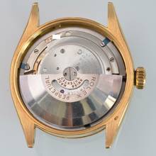 Thumbnail von Rolex Oyster Perpetual 34 6285 Chronometer Ivory dial gold 18KT 1954’s </h1>