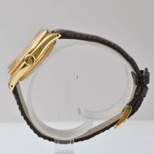 Thumbnail von Rolex Oyster Perpetual 34 6285 Chronometer Ivory dial gold 18KT 1954’s </h1>