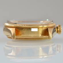 Thumbnail von Rolex Oyster Perpetual 34 6285 Chronometer Ivory dial gold 18KT 1954’s </h1>