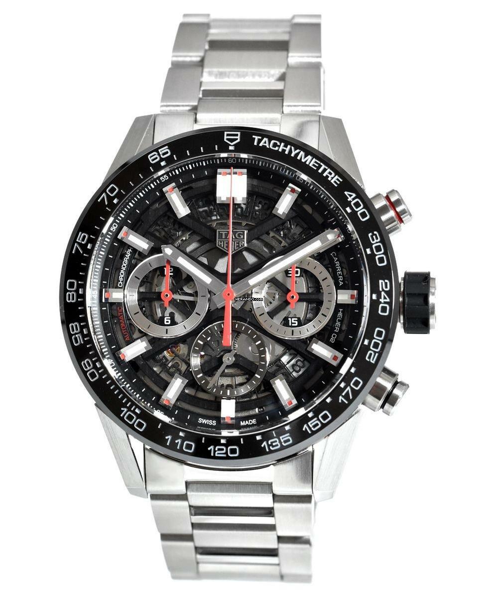 TAG Heuer Carrera Calibre HEUER 02 Chronograph Ref. CBG2010.BA0662 </h1>