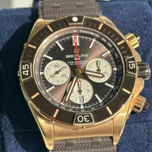 Thumbnail von Breitling Chronomat Super Chronomat B01 44 2022 unpolished TOP condition Ref.RB0136 unpoliert </h1>