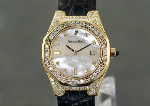  Audemars Piguet Royal Oak Lady Diamond | 66797BA | Mother of Pearl dial | Yellowgold </h1> 