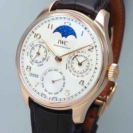  IWC Portugieser Ewiger Kalender Perpetual Calendar Ref 503302 Gold 18k/750 Box+Papiere 2022 