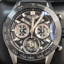 Thumbnail von TAG Heuer Carrera Heuer-02T Tourbillon Chronograph Heuer02T 45mm Automático Completo