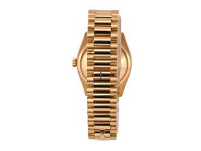 Thumbnail von Rolex Day-Date 36 Gelbgold Ref. 128348RBR Grün ombré Diamant </h1>