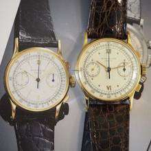 Thumbnail von Patek Philippe Chronograph Ref./Cal. 130 Gold 18k/750 from 1950