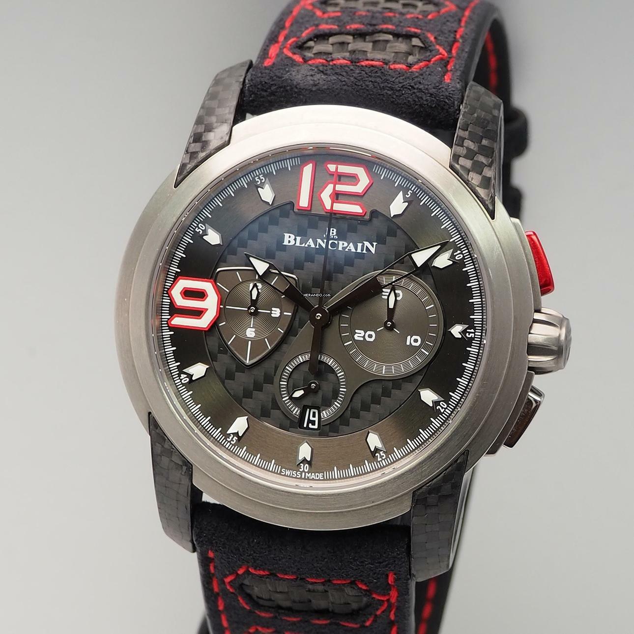 Blancpain L-Evolution Chronograph 8885F Super Trofeo Carbon Titan Limited Edition RARE
