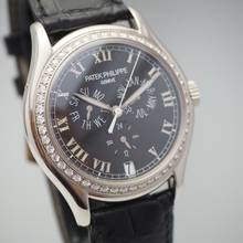 Thumbnail von Patek Philippe Annual Calendar WhiteGold 18k/750 Ref. 5035 Diamond-set Box+docs