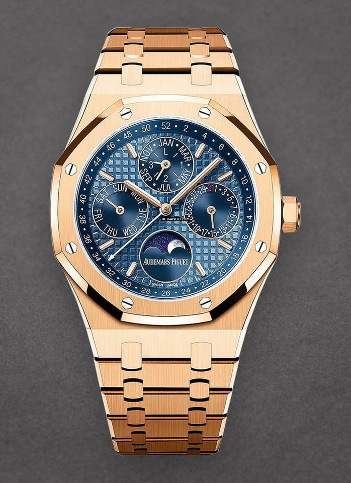 Audemars Piguet Royal Oak Perpetual Calendar Blue </h1>