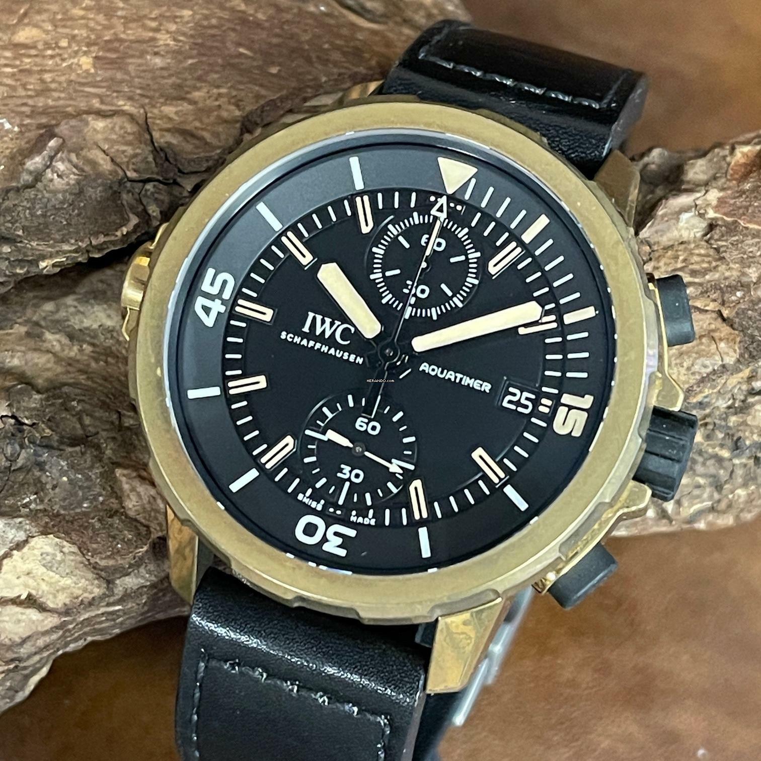 IWC Aquatimer Chronograph Aquatimer Chronograph Charles Darwin - FULL SET 2019 - Ref. IW379503 </h1>