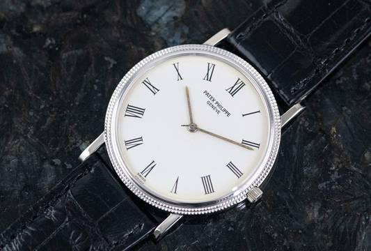  Patek Philippe Calatrava 3520/00D | rare Japan delivery | Whitegold | Full Set 1979 </h1> 